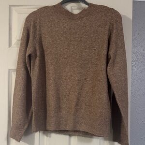 LOFT Women’s Tan Crewneck Sweater